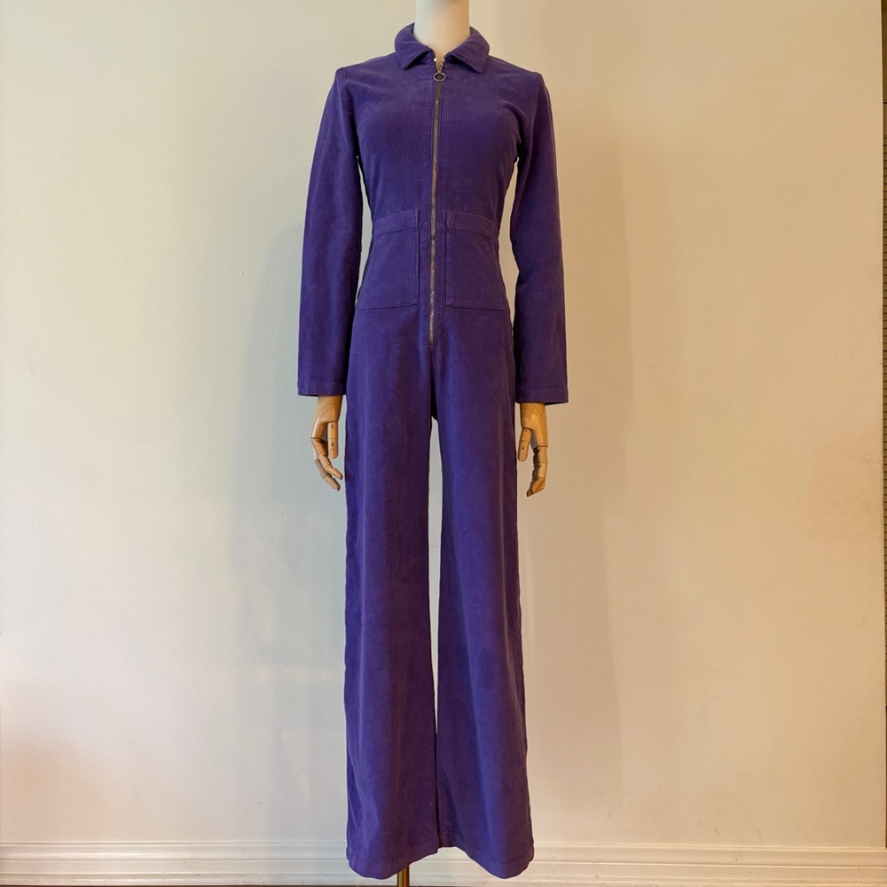 Paloma Wool Paufe Corduroy Jumpsuit in Purple - NWT Size 36 (XS) - Picture 6 of 13